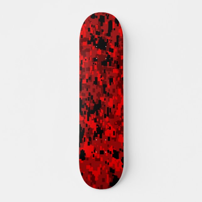 Skateboard 7 3/4 pont. Caméra numérique/rouge (Devant)