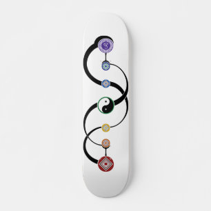 Skateboard 7 Chakras - planche à roulettes