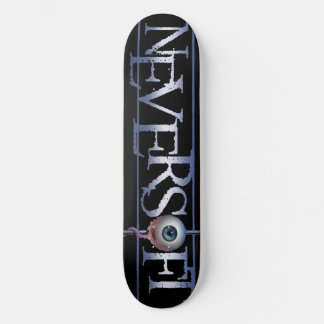 Skateboard 8,5 tablette de planche à roulettes grise