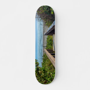 Skateboard À La Plage