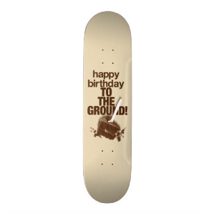 Skateboard À la terre