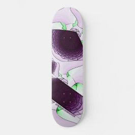 Skateboard À l'ombre de la couleur Violet