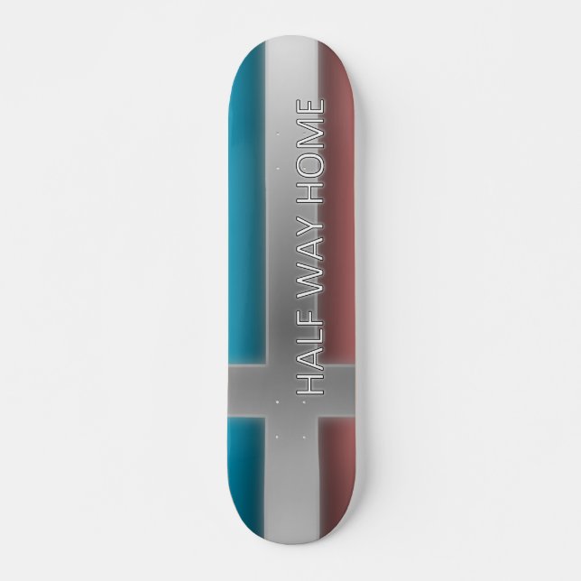 Skateboard À mi-chemin plate-forme croisée sainte (Devant)