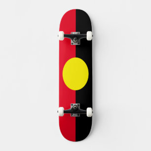 Skateboard Aboriginal flag skate board