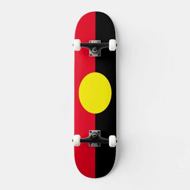 Skateboard Aboriginal flag skate board (Recto)