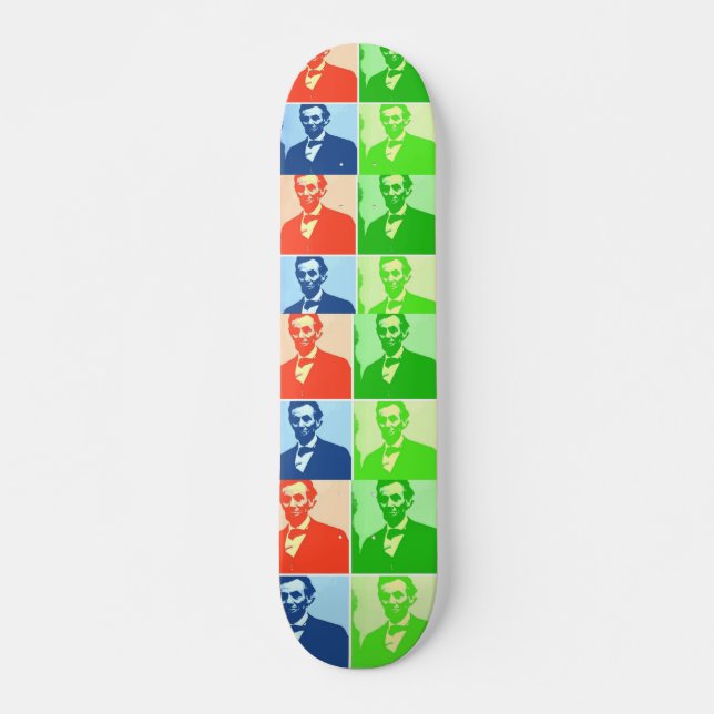 Skateboard Abraham Lincoln (Devant)