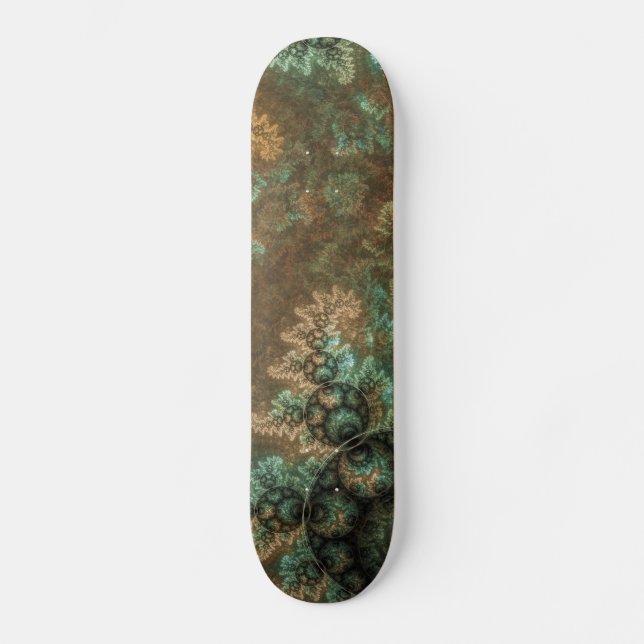 Skateboard Abstrait (Recto)