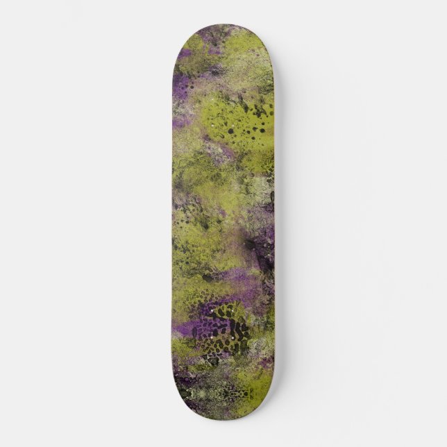 Skateboard Abstrait (Recto)