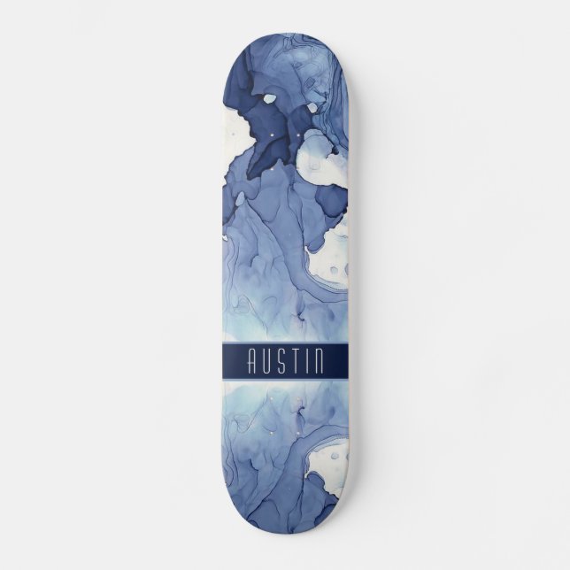 Skateboard Abstrait (Recto)