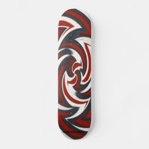 Skateboard Abstrait