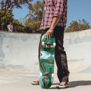 Skateboard Abstrait coloré