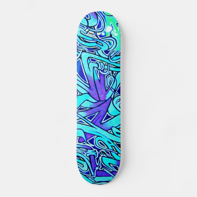 Skateboard-Abstrakte/verschiedene Kunst-Graffiti Skateboard (Vorderseite)