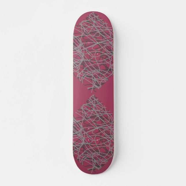 Skateboard, abstraktes Design Skateboard (Vorne)