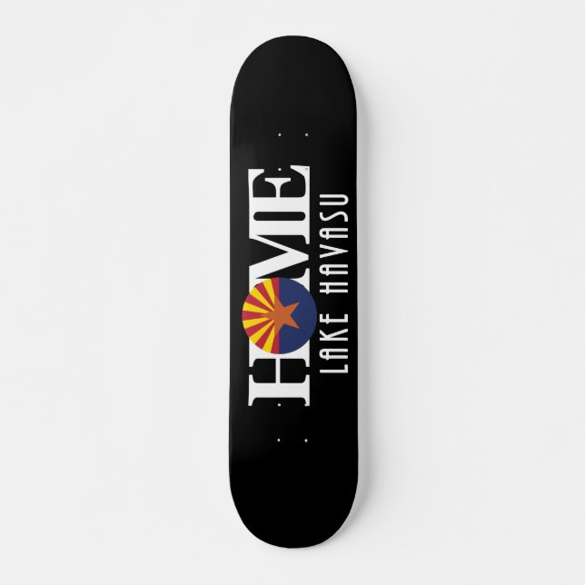 Skateboard ACCUEIL Lac Havasu Arizona (Devant)