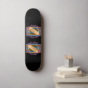 Skateboard Admettre un ticket - dans les années 80