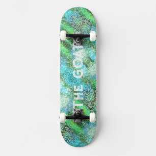Skateboard Ado cadeau pour lui le vert GOAT