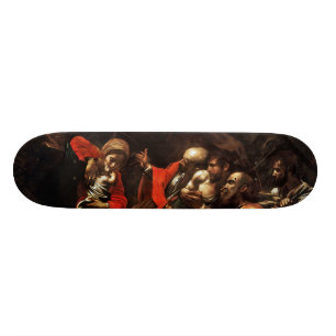 Skateboard Adoration des bergers par Caravaggio (1609)