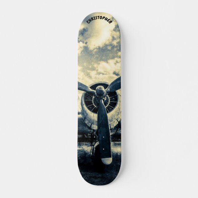 Skateboard Aéronef Propeller L'Appel Du Ciel (Devant)