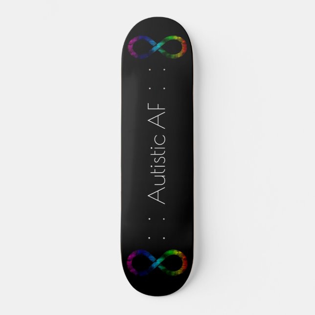Skateboard AF autistique (Recto)