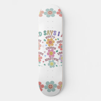 Skateboard Affirmations florissantes - Ajouter