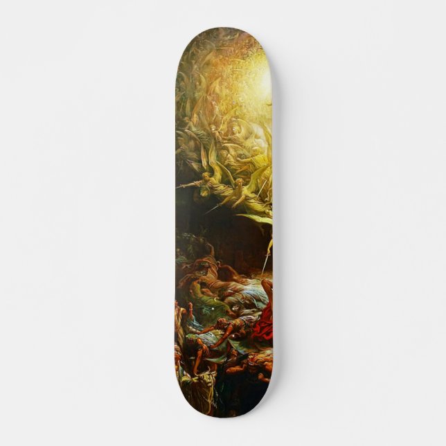 Skateboard ailes 2 d'ange (Devant)