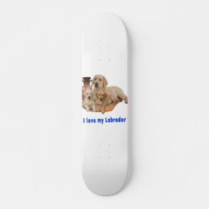 Skateboard Aimez mon Labrador