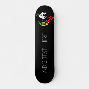 Skateboard AJOUTER LE Lion TEXTE