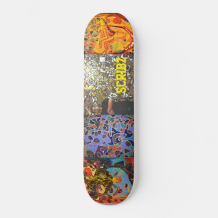 SKATEBOARD AKATEBOARDS SCRIBZ