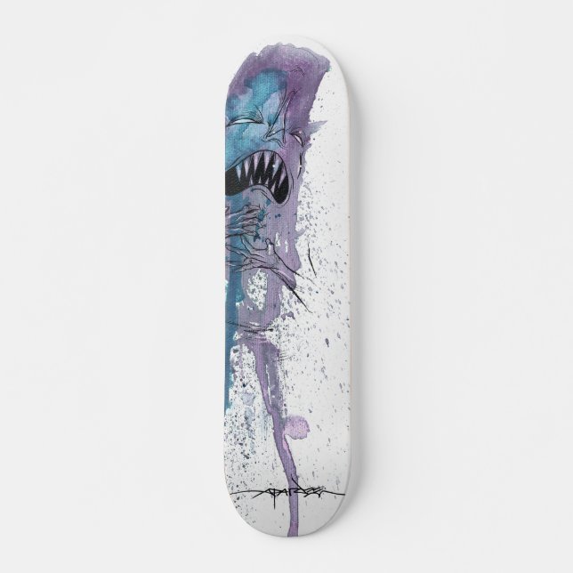 Skateboard Alex Pardee "Heartburn " (Devant)