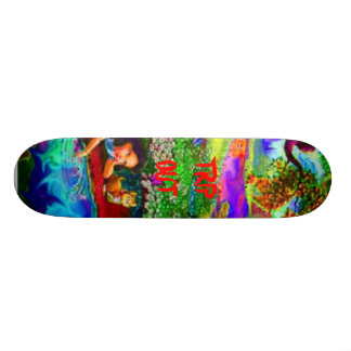 SKATEBOARD ALICE EN PLANCHE À ROULETTES DU PAYS DES