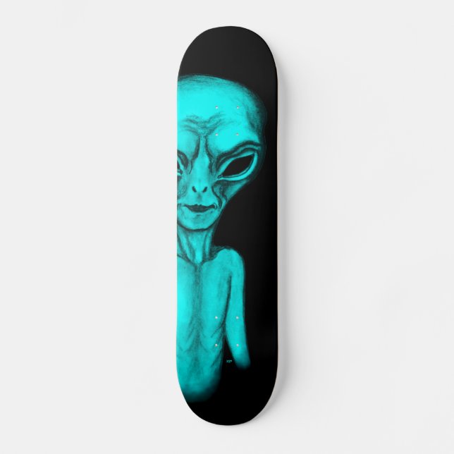 Skateboard Alien (Recto)
