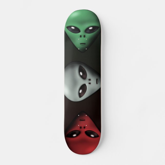Skateboard Alien déplaisant (Recto)