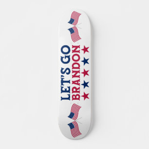 Skateboard Allez Brandon American Flag Rouge Blanc Bleu USA