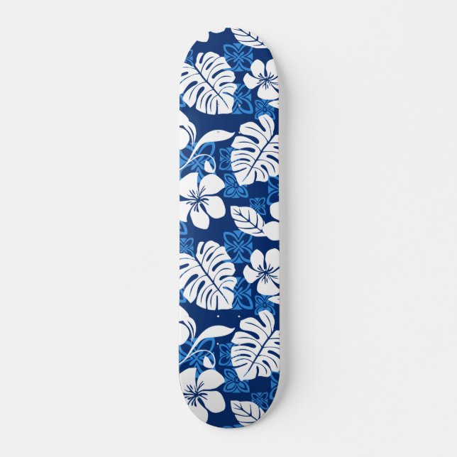 SKATEBOARD ALOHA VENDREDI (BLEU) (Devant)