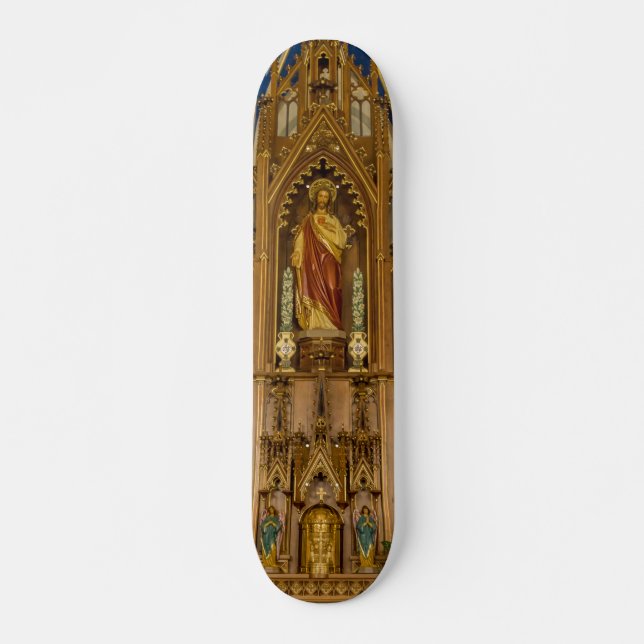 Skateboard Altar à Saint-Pierre (Devant)