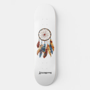 Skateboard amérindien personnalisé