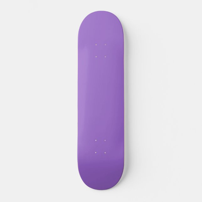 Skateboard Améthyste (couleur solide) (Recto)