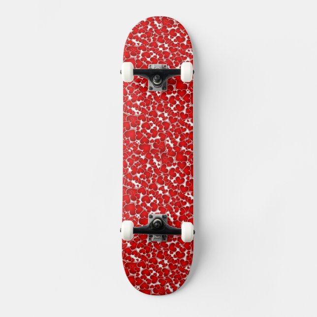 Skateboard Amour de la Saint-Valentin moderne Saint-Valentin (Recto)