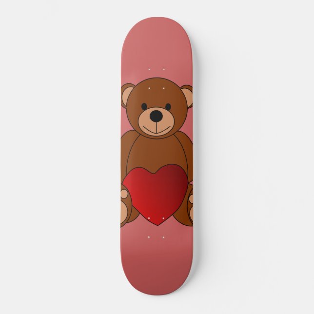 Skateboard Amour de nounours (Recto)