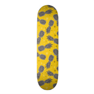 Skateboard Ananas sur l'or