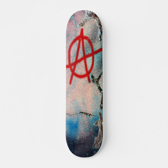 Skateboard anarchie (Devant)