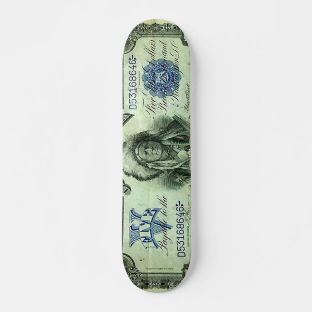 Skateboard Ancêtres vrais (Devant)