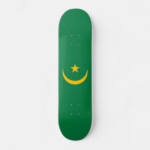 Skateboard Ancien drapeau de Mauritanie
