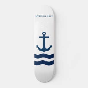 Skateboard Ancre lisse Nautique Personnalisé 
