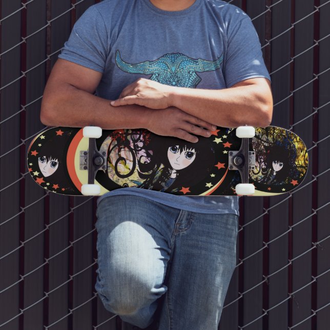 Skateboard Anime Girls - (Extérieur 3)