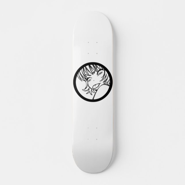 Skateboard anime mignon de muuhh (Devant)