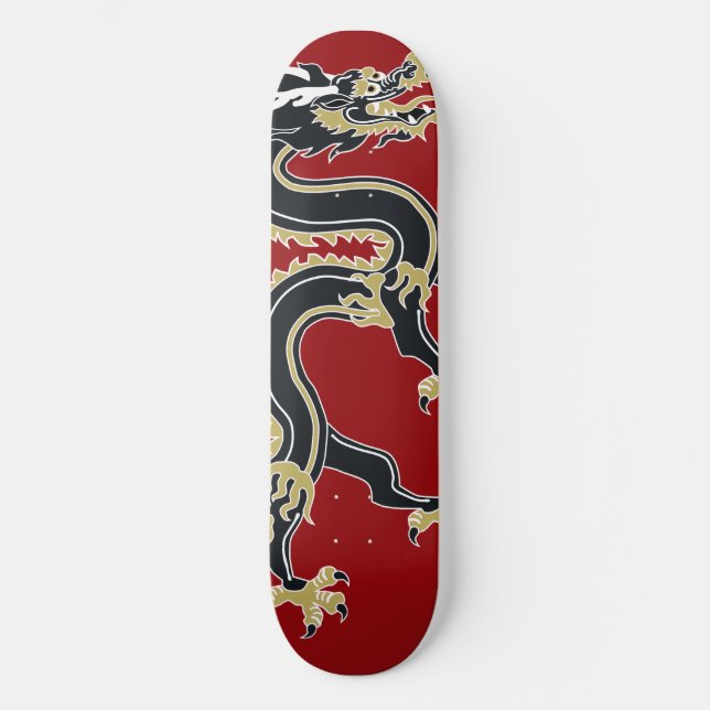 Skateboard Année du dragon (Recto)