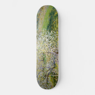 Skateboard Apple Trees in Bloom (by Claude Monet)