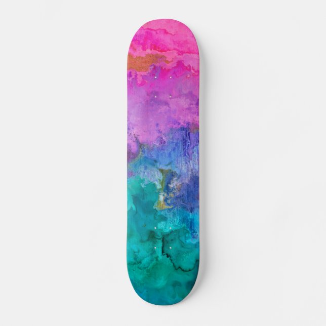 Skateboard Aquarelle (Recto)