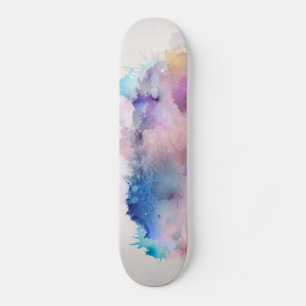 Skateboard Aquarelle